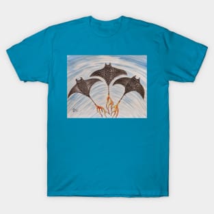 Manta Ray Pop Art T-Shirt